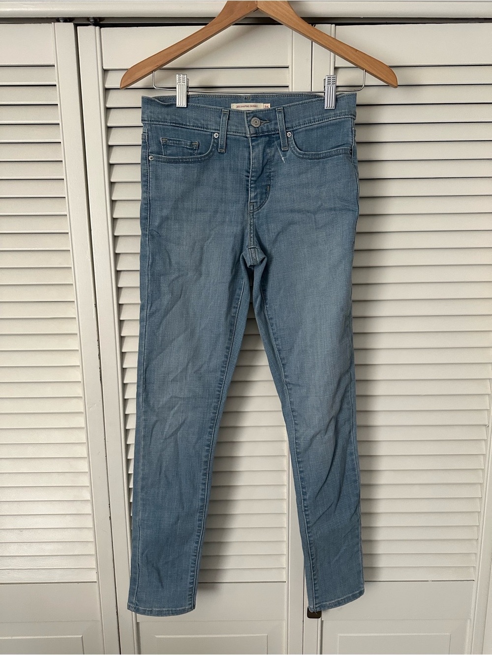NWT Levis 311 Slim Light Blue Women's Jeans